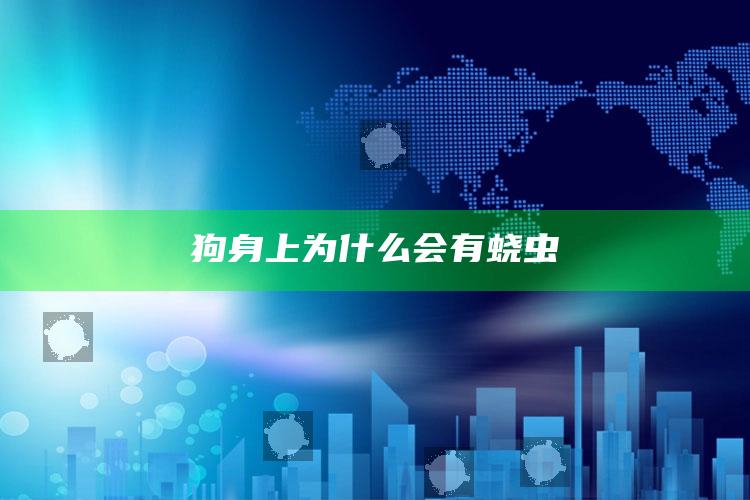 狗身上为什么会有蛲虫