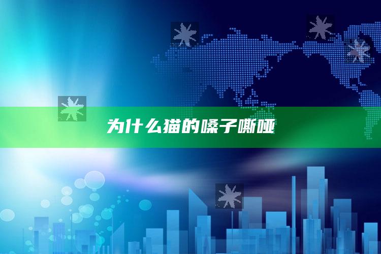 为什么猫的嗓子嘶哑